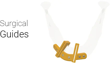 Customy-made surgical guides