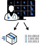 Sending CT/CBCT/MRI scans